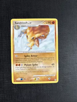 Sandslash 61/123 Diamond & Pearl Mysterious Treasures Pokemon Card - HP - Image 1