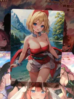 Beautiful Waifu Card Goddess Story CCG Anime Waifu Double Sided - Image 1