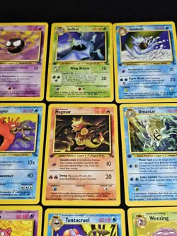 Pokemon Fossil 1st Edition Set Of 15 Uncommon Cards 31-45/62 NM/Uncirculated - Image 3
