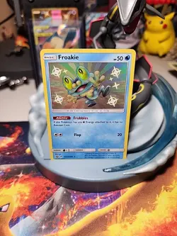 Froakie SV11/SV94 Hidden Fates Shiny Baby Holo Rare Pokemon Card - Image 1