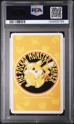 PSA 10 GEM MINT 1998 POKEMON YELLOW VERSION PLAYING CARDS #006 CHARIZARD - Image 2