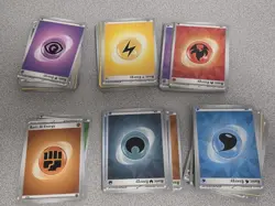 Pokemon Basic Energy Only Bulk Lot 200+ Energy Cards from multiple sets TCG CCG - Image 1