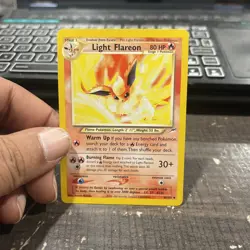 Pokemon TCG Card - Light Flareon 46/105 Neo Destiny Uncommon Vintage NM - Image 3