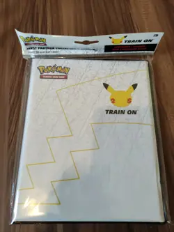 Pokemon Card 25th Anniversary First Partner Collector Binder Inc Jumbo Pikachu - Image 1