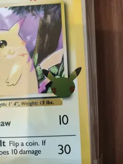 Pokemon Card 25th Anniversary First Partner Collector Binder Inc Jumbo Pikachu - Image 5