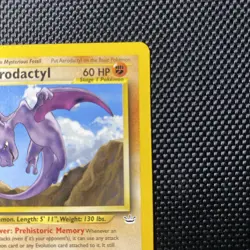 Aerodactyl 15/64 Neo Revelation Card Pokemon TCG Unlimited Rare English 2001 - Image 3