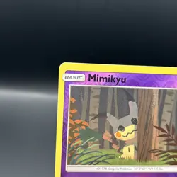 Pokemon Mimikyu Card 96/236 Cosmic Eclipse Reverse Holo Rare Near Mint - Image 3