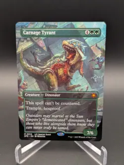 Carnage Tyrant (Borderless) Special Guests Regular - Image 1