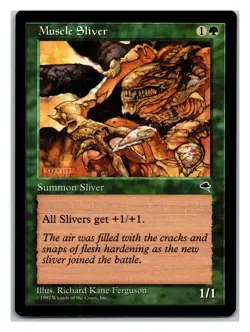 Tempest #238 Muscle Sliver - MTG Card - Image 1