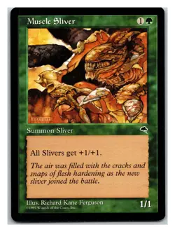 Tempest #238 Muscle Sliver - MTG Card - Image 1