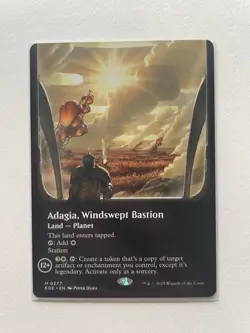 Adagia, Windswept Bastion (Borderless) Edge of Eternities Regular - Image 1