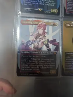 Mtg Lightning, Army Of One Borderless 400 Non Foil - Image 1