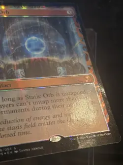 FOIL Static Orb Magic MTG Masterpiece Series: Kaladesh Inventions MPS (MP) - Image 2