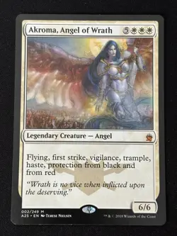 1x MTG Akroma, Angel of Wrath - Masters 25 (A25) #2 - Magic the Gathering - Image 1