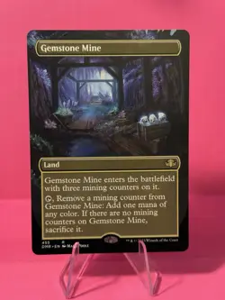 Gemstone Mine (Borderless) Dominaria Remastered Regular - Image 1