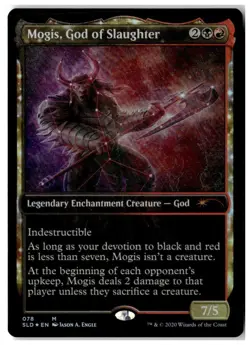 MTG Foil Mogis, God of Slaughter (078) - Secret Lair Drop Series MP English - Image 1