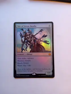 Sire of the Seven Deaths Foil - Image 1