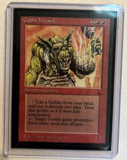 Goblin Wizard - The Dark - MTG Magic The Gathering LP/NM - Image 5