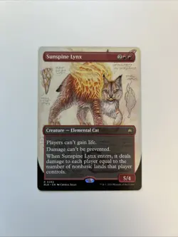 Sunspine Lynx (Borderless) Bloomburrow Regular - Image 1