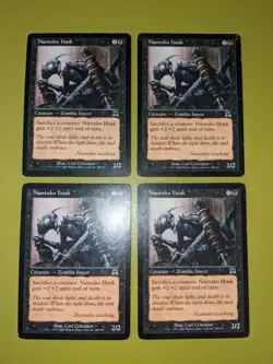 Nantuko Husk x4 Onslaught 4x Playset Magic the Gathering MTG - Image 1