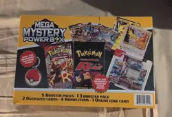 POKEMON TCG MEGA MYSTERY POWER BOX ~ 2025 Holiday Meijer Exclusive (New, Sealed) - Image 3