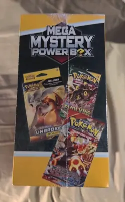 POKEMON TCG MEGA MYSTERY POWER BOX ~ 2025 Holiday Meijer Exclusive (New, Sealed) - Image 4