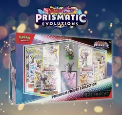 Pokemon TCG : Prismatic Evolutions Premium Figure Collection Mint Condition✅fast - Image 2
