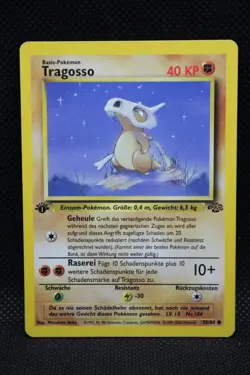 Pokemon 1st Edition Dschungel jungle set Tragosso 50/64 deutsch german cubone - Image 1