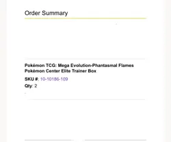 Phantasmal Flames: Pokemon Center Exclusive Elite Trainer Box (ETB) PREORDER - Image 3