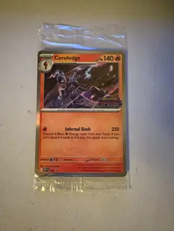 (PD 543) Pokemon Phantasmal Flames PRERELEASE STAFF PROMO SET SEALED - Image 1