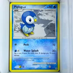 Pokemon TCG Diamond and Pearl Piplup 93/130 - Image 1