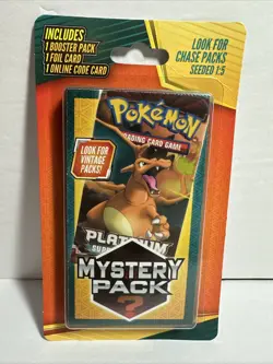 Pokemon Mystery Pack Chase Packs Seeded 1:5 Never Opened - Image 1