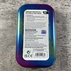 Prismatic Evolutions Mini Tin - Vaporeon Art - Sealed Brand NEW - Pokemon TCG - Image 2