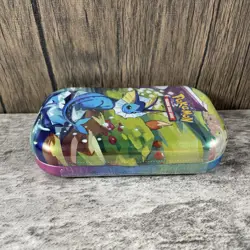 Prismatic Evolutions Mini Tin - Vaporeon Art - Sealed Brand NEW - Pokemon TCG - Image 3