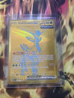 Iron Leaves ex 176/131 Sv: Prismatic Evolutions Holo Pokemon TCG NM - Image 1