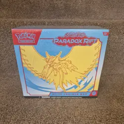 Pokemon Tcg Paradox Rift Roaring Moon Elite Trainer Box - Image 1