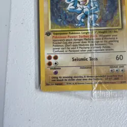 Pokemon TCG Machamp Base Set 8/102 Holo 1st Edition SEALED Holo Rare - Image 5