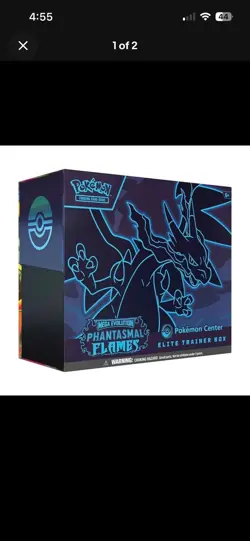 Phantasmal Flames ETB Pokemon Center Exclusive PRESALE 11/14 - Image 1