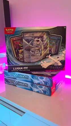 Pokemon TCG Lugia EX Special Collection Box (6 packs) Prismatic Evolution - Image 2
