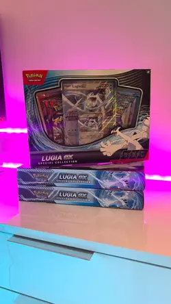 Pokemon TCG Lugia EX Special Collection Box (6 packs) Prismatic Evolution - Image 3