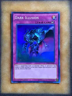 Yugioh Dark Illusion DESO-EN060 Super Rare 1st Ed NM - Image 1