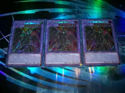 3x Red-Eyes Dark Dragoon 1st Edition Secret Rare RA02-EN021 Yu-Gi-Oh! - Image 1