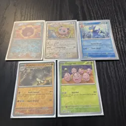 Pokemon Card 151 TCG Reverse Holo Lot! 5 Reverse Holos From 151 English - Image 1