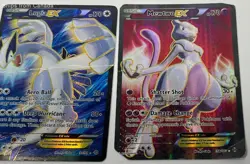 Lot of 9 Full Art Rare EX Pokemon TCG Trading Cards - Image 4