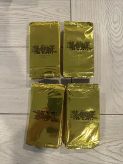 Sealed YU-GI-OH! The Movie Card Gold Packs (80 Packs) Vintage Promo - Image 1