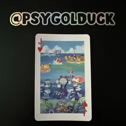 Japanese Pokemon Playing Card Psyduck Gyarados Magikarp Slowpoke - Image 1