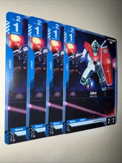 Gundam TCG GM ST01-005 C X4 Playset Card Game English Starter Deck - Image 2