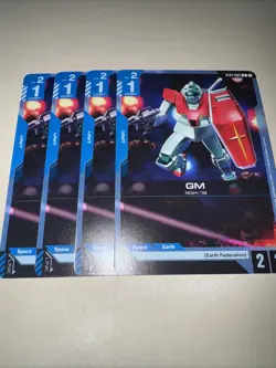 Gundam TCG GM ST01-005 C X4 Playset Card Game English Starter Deck - Image 4