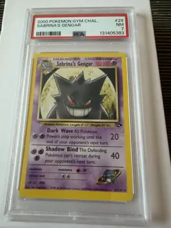 NM Pokemon SABRINA'S GENGAR Card GYM CHALLENGE Set 29/132 RARE #4 - Image 1