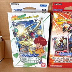DIGIMON Starter Lot 800 Cards Opened & 2 SEALED 2021 Starter Decks Packs - Image 2